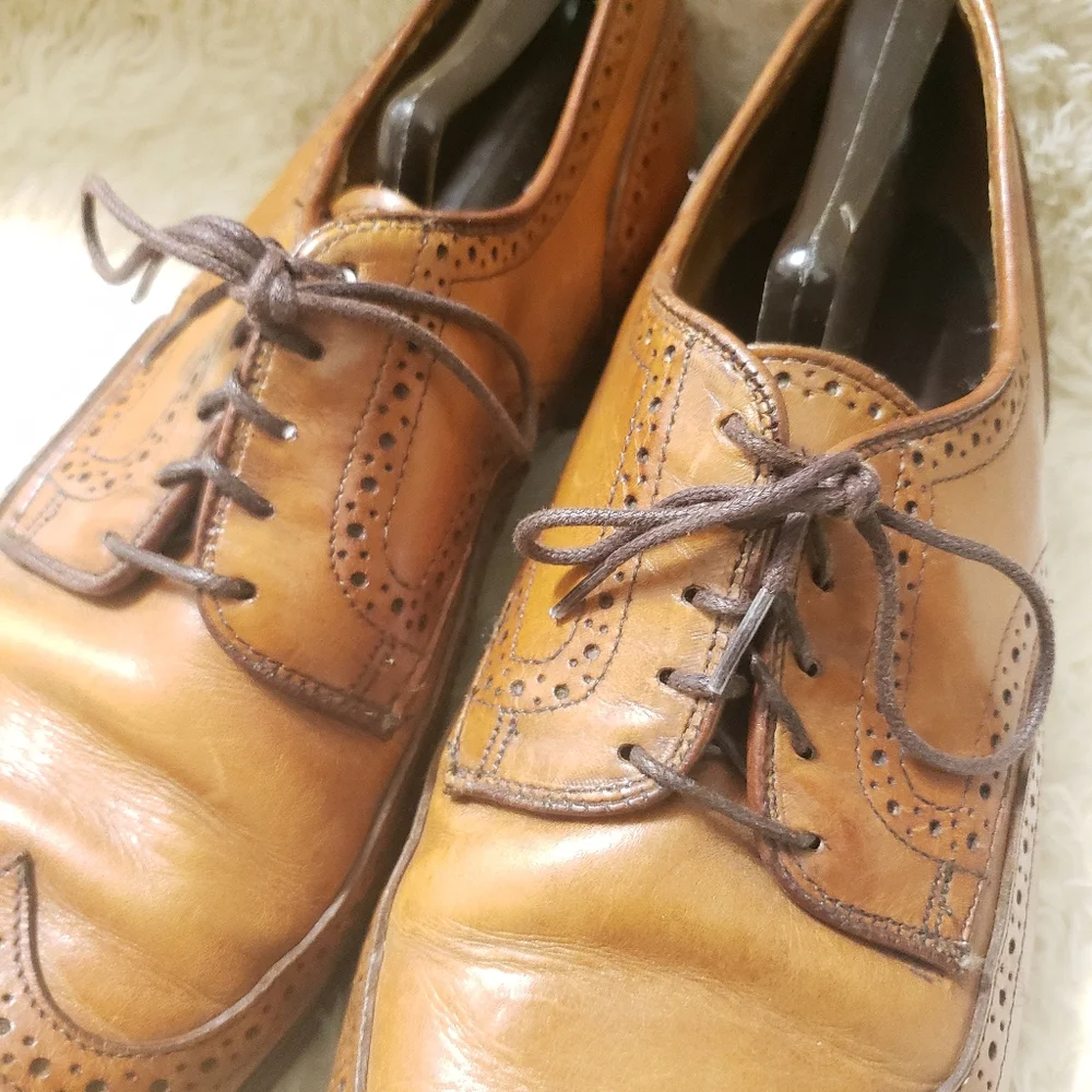Allen Edmonds Madison Park Wingtip Brougue Size 10.5